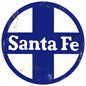 Santa Fe Railroad Herald 14 x 14