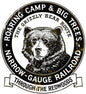 Black Roaring Camp Grizzly Railroad 12×12