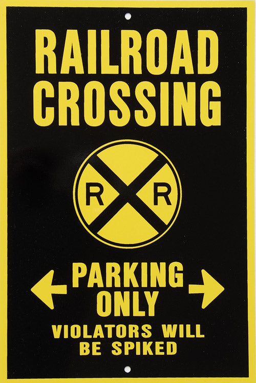 Railroad Crossing Parking 8x12