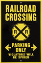 Railroad Crossing Parking 8x12