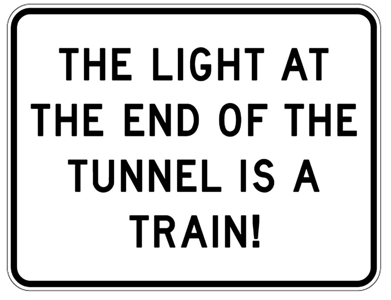 RR-28 The Light At The End Railroad 12x9