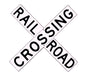 RR-3 Heavy Crossbuck Railroad 4x24