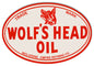 Wolfs Head Motor Oil Gasoline 11×18
