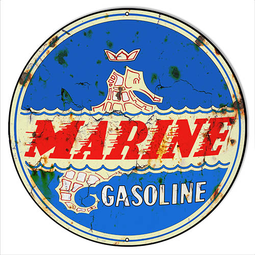 Marine Motor Oil 14 x 14