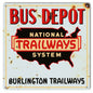Burlington Trailways Bus Depot 12×12