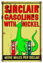 Sinclair Motor Oil Gasoline 16×24