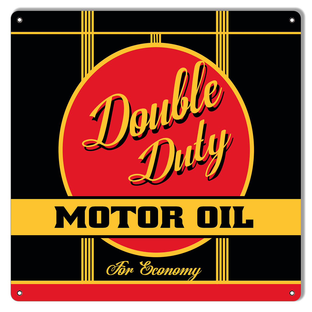 Double Duty Motor Oil 12×12