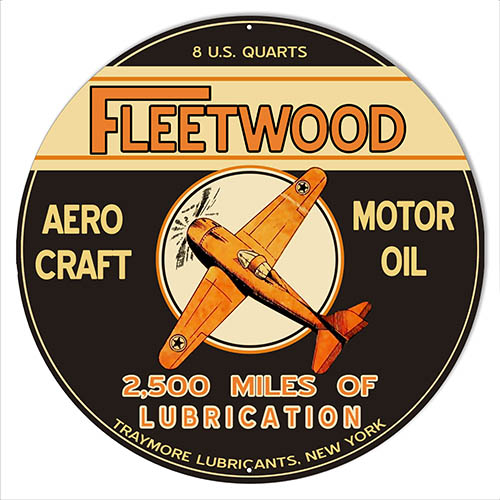 Fleetwood Motor Oil Aviation 24 x 24