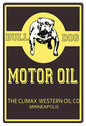 Bull Dog Motor Oil 12×18
