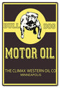 Bull Dog Motor Oil 16×24