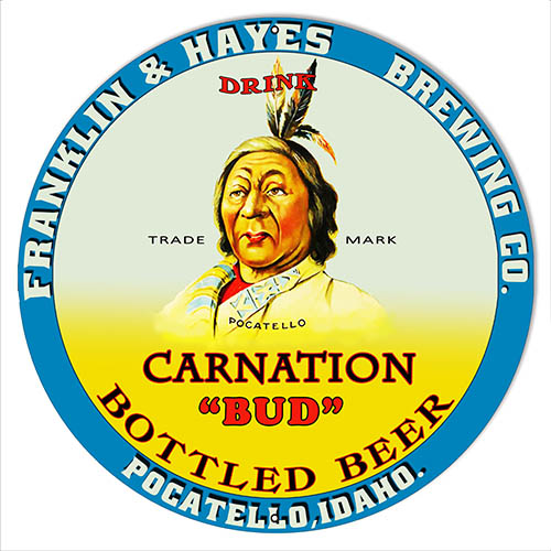 Carnation Bud Beer Bar 30x30