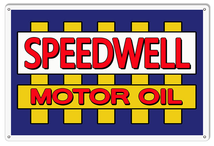 Speedwell Motor Oil Garage 16×24