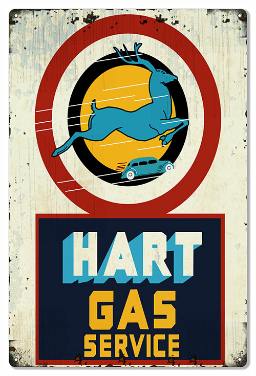 H Gasoline 16×24