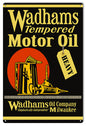 Wadhams Tempered Motor Oil 12x18