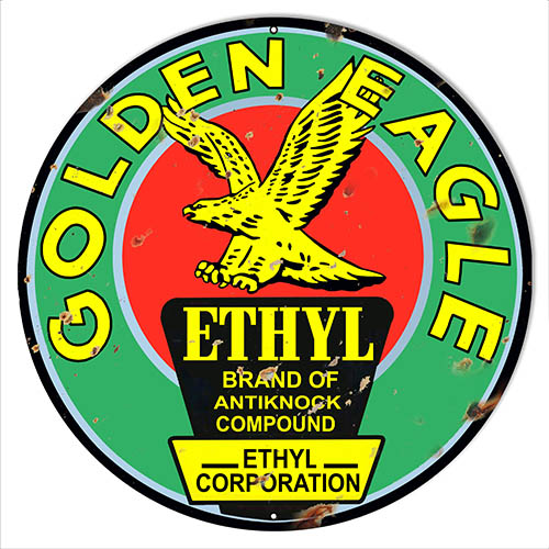 Golden Eagle Gasoline 14 x 14