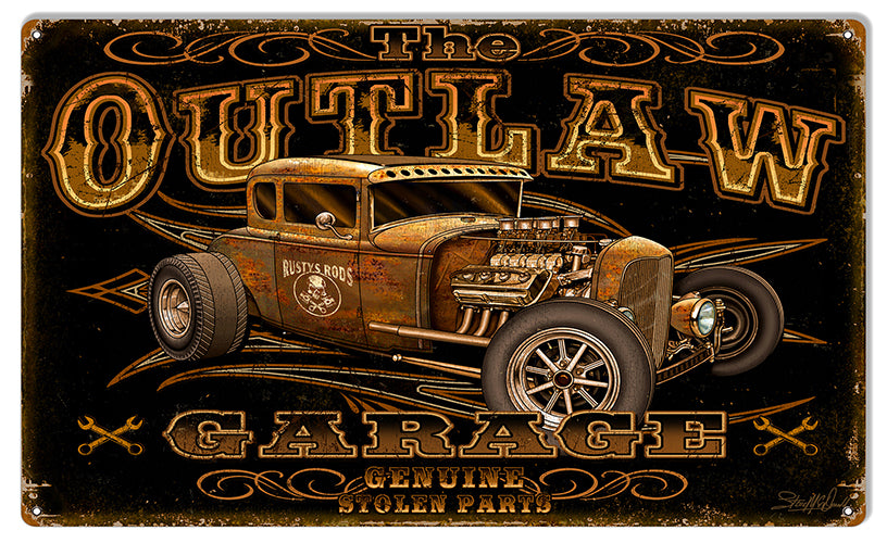 Outlaw Hot Rod 18×30