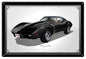 Corvette Sting Ray Black 18×30