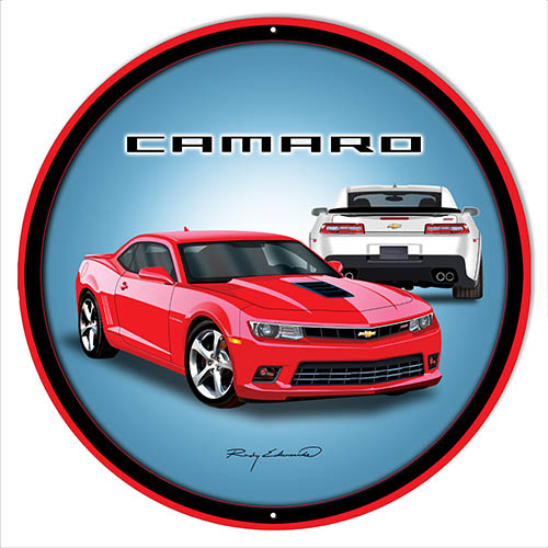 Camaro Hot Rod Red 14x14