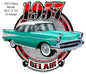 Chevy Bel Air Turquoise 16×18.5