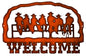 Welcome Cowboys 14.7×22.7