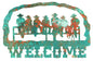 Welcome Cowboys Country 14.7×22.7