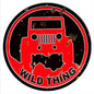 Jeep Wild Thing Red 14 x 14