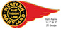 Western Maryland Railroad 7×14.7