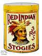 Red Indian Cigargette Cigar 7.6×10.8