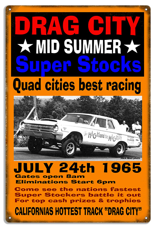 California Drag City Motor Speedway 16×24