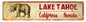 Lake Tahoe California Nevada Street 4x18