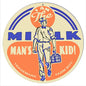 Milk Mans Kid  24x24