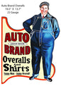 Auto Brand Overalls And Shirts 19x13