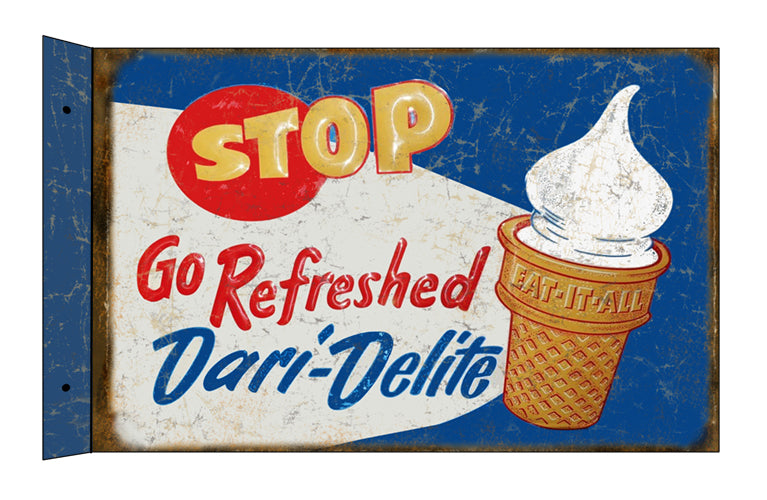Stop Dairy-Delights Ice Cream Flange 12x18