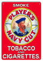 Players Navy Cut Tobacco Cigarettes 9x12
