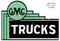 GMC Truck Service Station 23.5″x16.2″