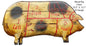 Butchers Pork Chart 23.5x12.7