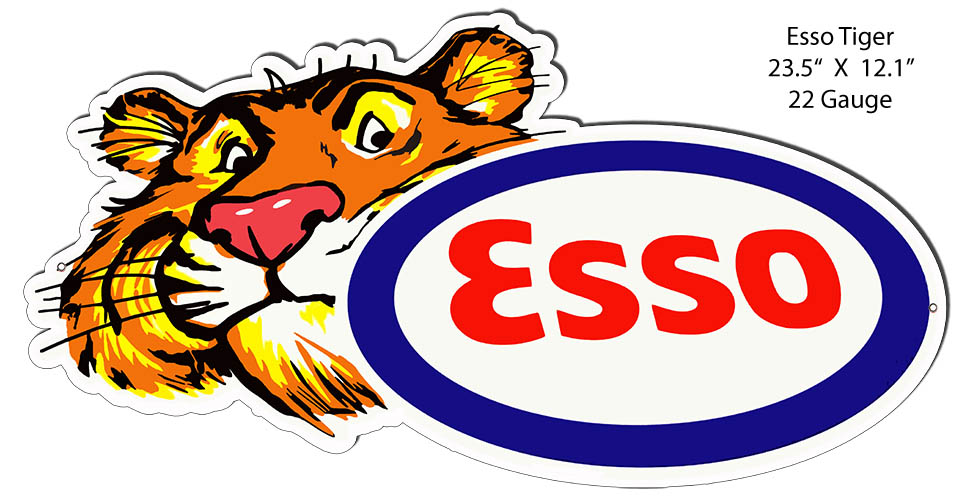 Esso Tiger 23.5×12.1