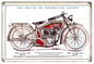 Excelsior Motorcycles 16x24