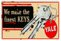 We Make The Finest Keys 12×18