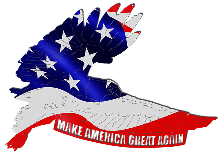 Make America Great Again Eagle  26×18