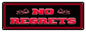 No Regrets In Red And Black 6×18