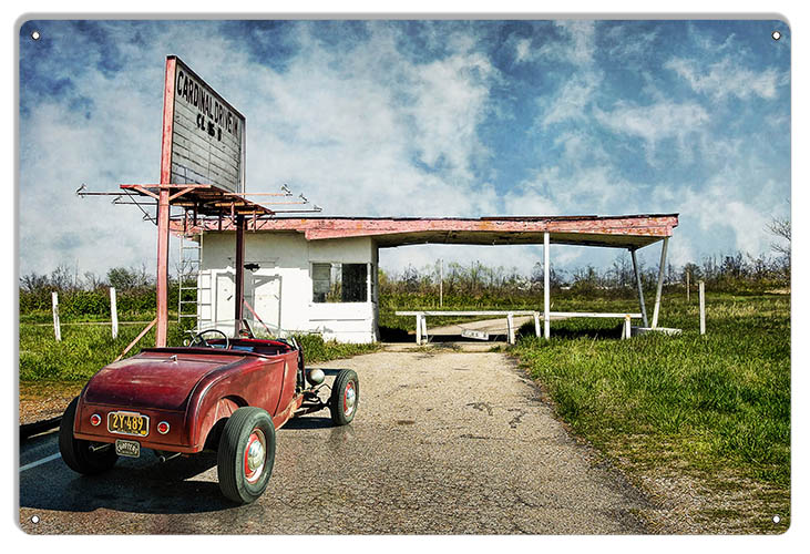 Hot Rod Coupe 12×18
