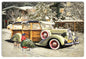 Woodie At Christmas Time 12×18
