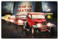 Classic Cars At The Drive In Theater 12×18