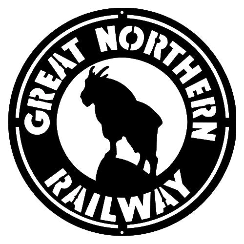 Great Northern Railway Silhouette 14.5×14.5