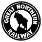 Great Northern Railway Silhouette 14.5×14.5
