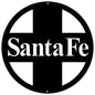 Santa Fe Railroad Silhouette 14.5×14.5