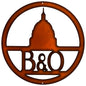 B&O Railroad Herald 14.5×14.5