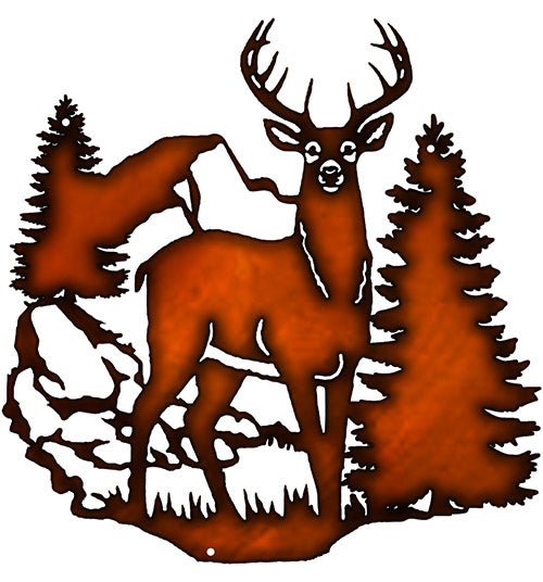 Deer In Forest 14×14.5