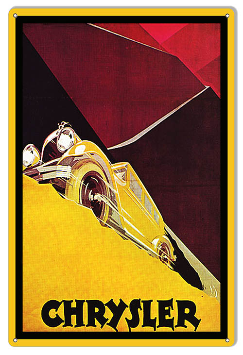 Chrysler Car 12×18